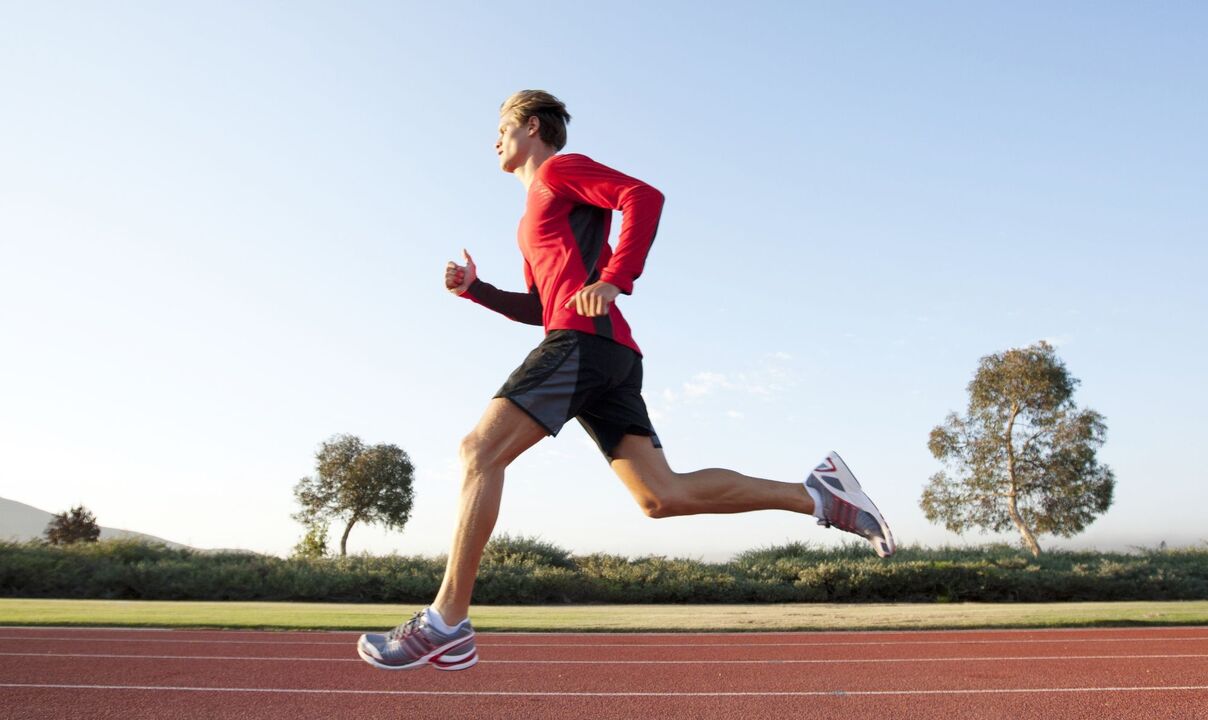 Running can improve blood circulation in the penile area