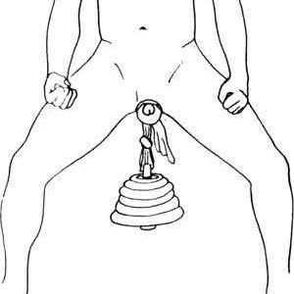 Hanging heavy objects is a dangerous way to enlarge your penis